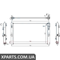 Радіатор Nissens 67359
