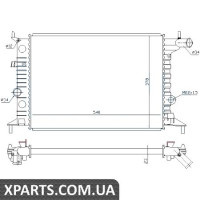 Радіатор Nissens 630681