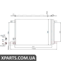 Радіатор кондиціонера Nissens 940319