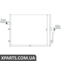 Радіатор кондиціонера Nissens 94859