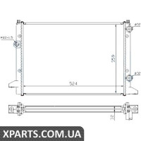 Радіатор Nissens 65253