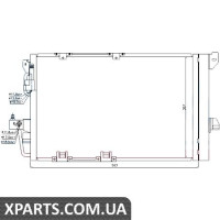 Радіатор кондиціонера Nissens 94650