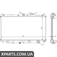 Радіатор Nissens 62279A