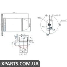 Осушувач кондицiонера Nissens 95007