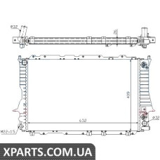 Радiатор Nissens 60476