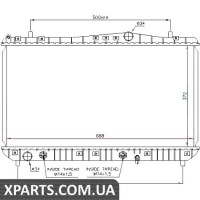 Радіатор Nissens 61665