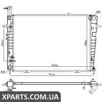 Радіатор Nissens 675015