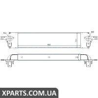 Інтеркулер NS X-TRAIL T31(07-)2.0 D(+)[OE 14461JG70B] Nissens 96582