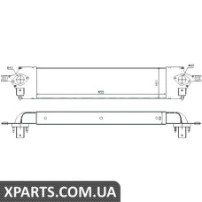 Інтеркулер NS X-TRAIL T31(07-)2.0 D(+)[OE 14461JG70B] Nissens 96582