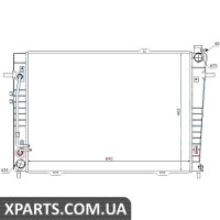Радіатор Nissens 67486
