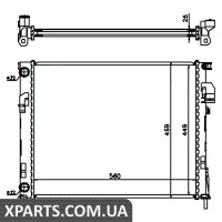 Радіатор Nissens 63025A