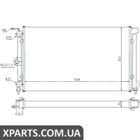 Радіатор Nissens 651111