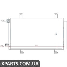 Радiатор кондицiонера Nissens 94979