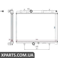 Радіатор Nissens 63606A