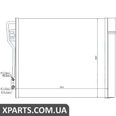 Радіатор кондиціонера Nissens 940185