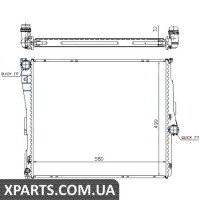 Радіатор Nissens 60803A