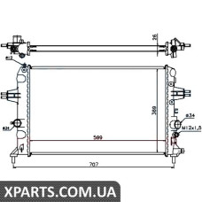 Радіатор Nissens 630704