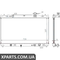Радіатор Nissens 646351