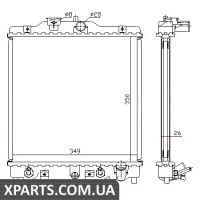 Радіатор Nissens 633081