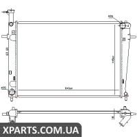 Радіатор Nissens 675003