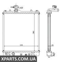 Радіатор Nissens 63014A