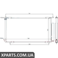 Радіатор кондиціонера Nissens 94772