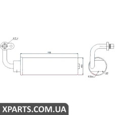 Осушувач кондиціонера Nissens 95444