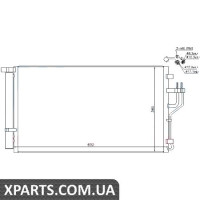 Радіатор кондиціонера Nissens 940351