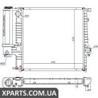 Радіатор Nissens 60623A