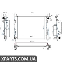 Радіатор Nissens 637627