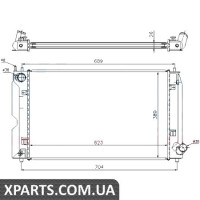 Радіатор Nissens 64647A