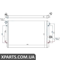 Радіатор Nissens 65281A