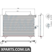 Радіатор кондиціонера Nissens 94870