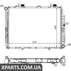 Радіатор Nissens 62598A