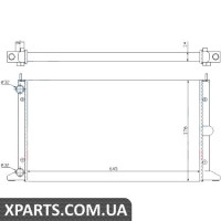 Радіатор Nissens 63993