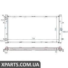 Радiатор Nissens 65273A