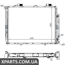 Радіатор Nissens 62608A