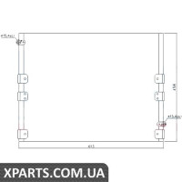 Радіатор кондиціонера Nissens 94512