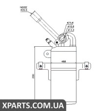 Осушувач кондиціонера Nissens 95213