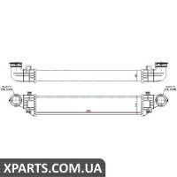 Інтеркулер MB EW 211(02-)E (+)[OE 211 500 11 02] Nissens 96785