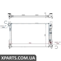 Радіатор Nissens 62786A