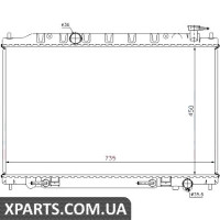 Радіатор Nissens 68712