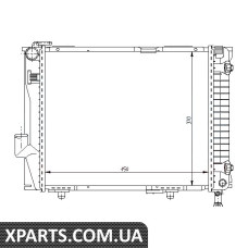 Радіатор Nissens 62711