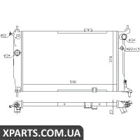 Радіатор Nissens 63252A