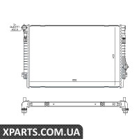 Радіатор охолодження Nissens 65302