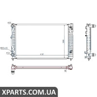 Радіатор Nissens 60499