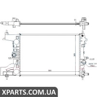 Радіатор Nissens 630727