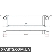 Інтеркулер MB VIANO W 639(03-)2.0 CDI(+)[OE 639 501 0801] Nissens 96531