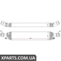 Інтеркулер NISSENS 96567