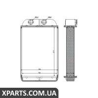 Радіатор охолодження Nissens 70232